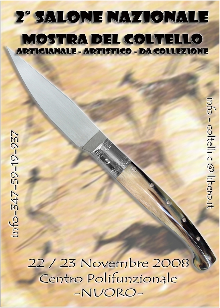 Mostra di coltelli artigianali sardi